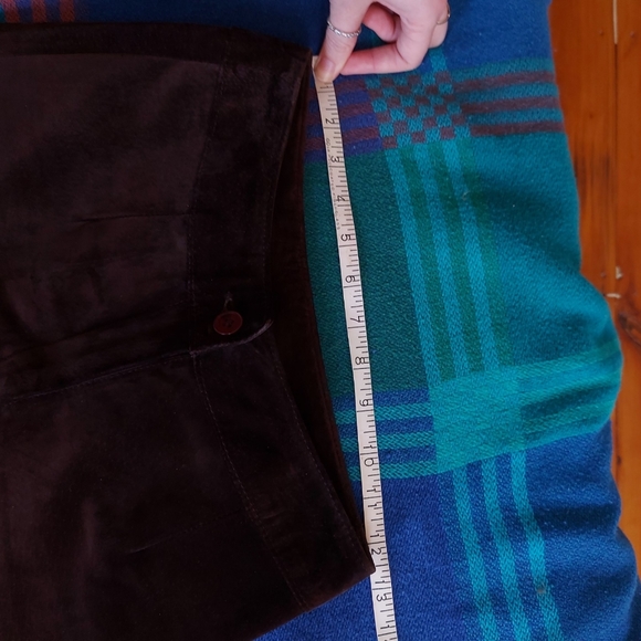 Vintage Danier Suede/Leather Pants - Picture 5 of 8